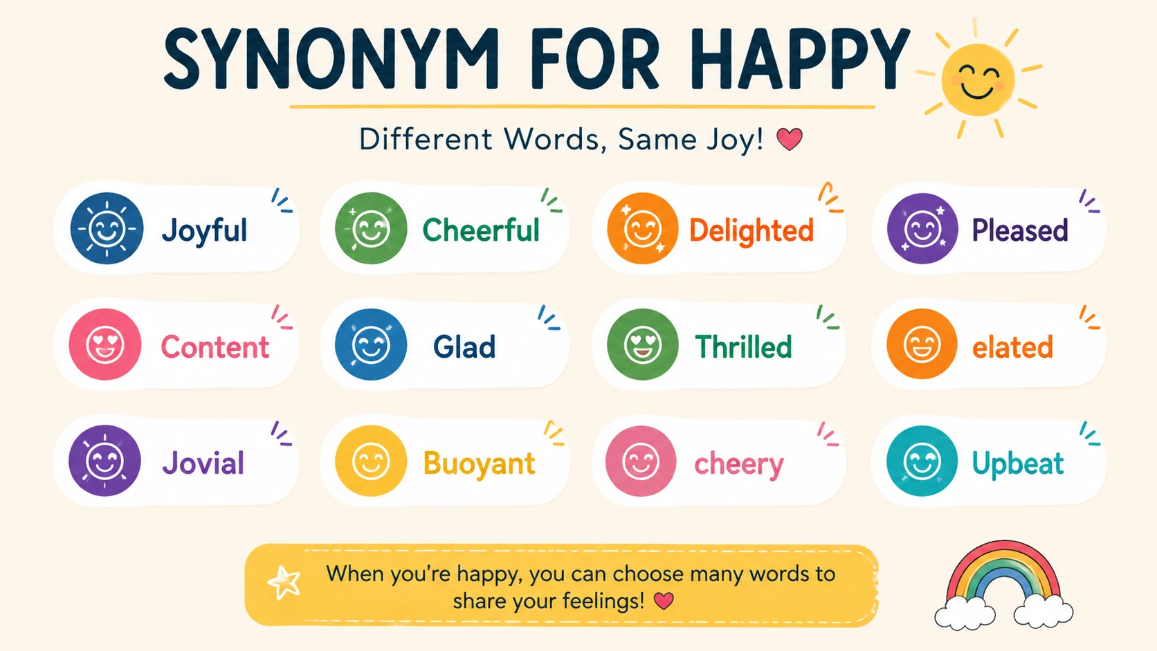 synonym for happy