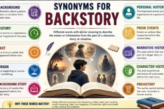 synonyms for backstory