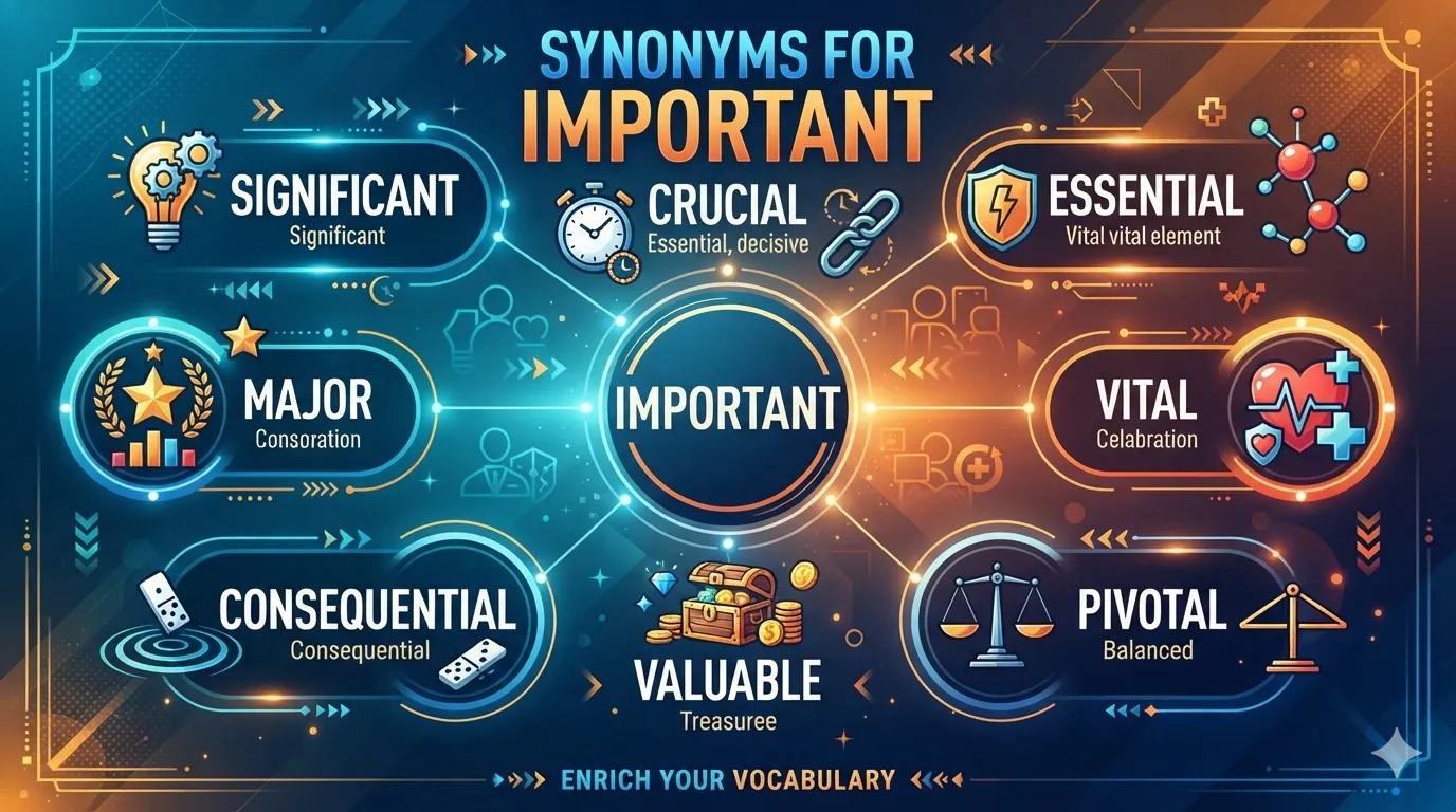 synonyms for important