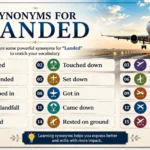 synonyms for landed