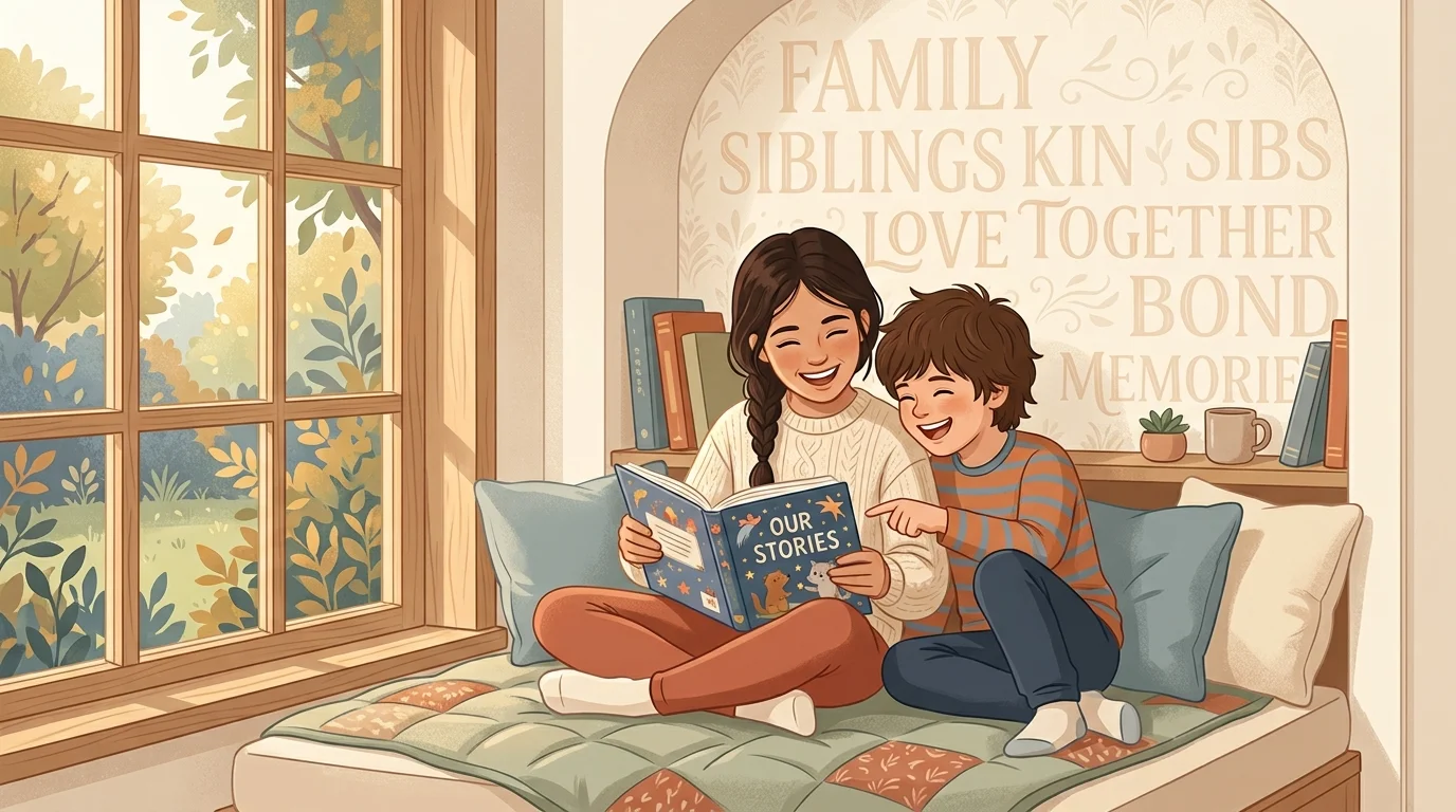 synonyms for siblings