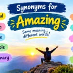 synonyms for amazing
