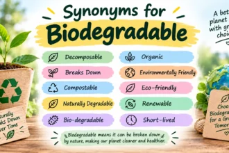 synonyms for biodegradable
