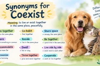 synonyms for coexist