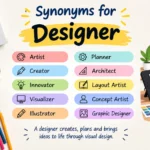 synonyms for designer