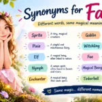 synonyms for fairy