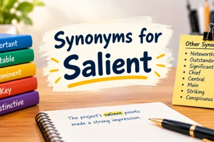 synonyms for salient