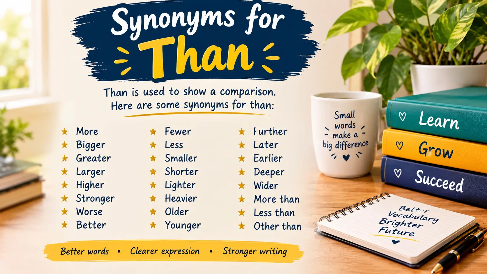synonyms for than