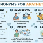 synonyms for apathetic