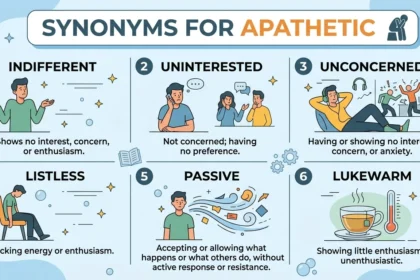 synonyms for apathetic