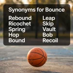 synonyms for bounce