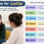 synonyms for confide