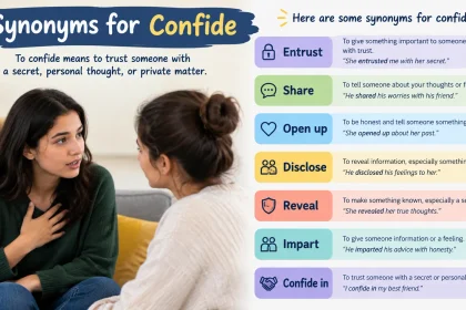 synonyms for confide