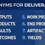 synonyms for deliverables