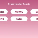 Synonyms for Pookie — Sweetie, Honey, Babe, Darling, Cutie, Boo