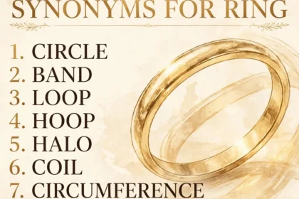 synonyms for ring