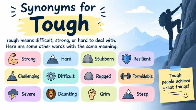 synonyms for tough