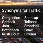 Synonyms for Traffic