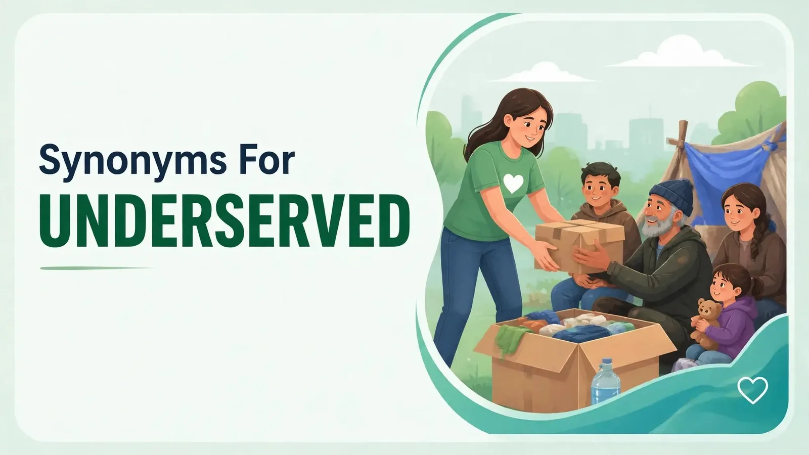 Synonyms for Underrepresented