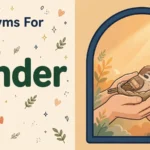 synonyms for tender